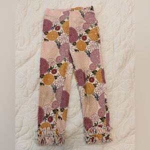 Ruffle Butts Floral Ruffle Pants - Pink, Yellow, Purple